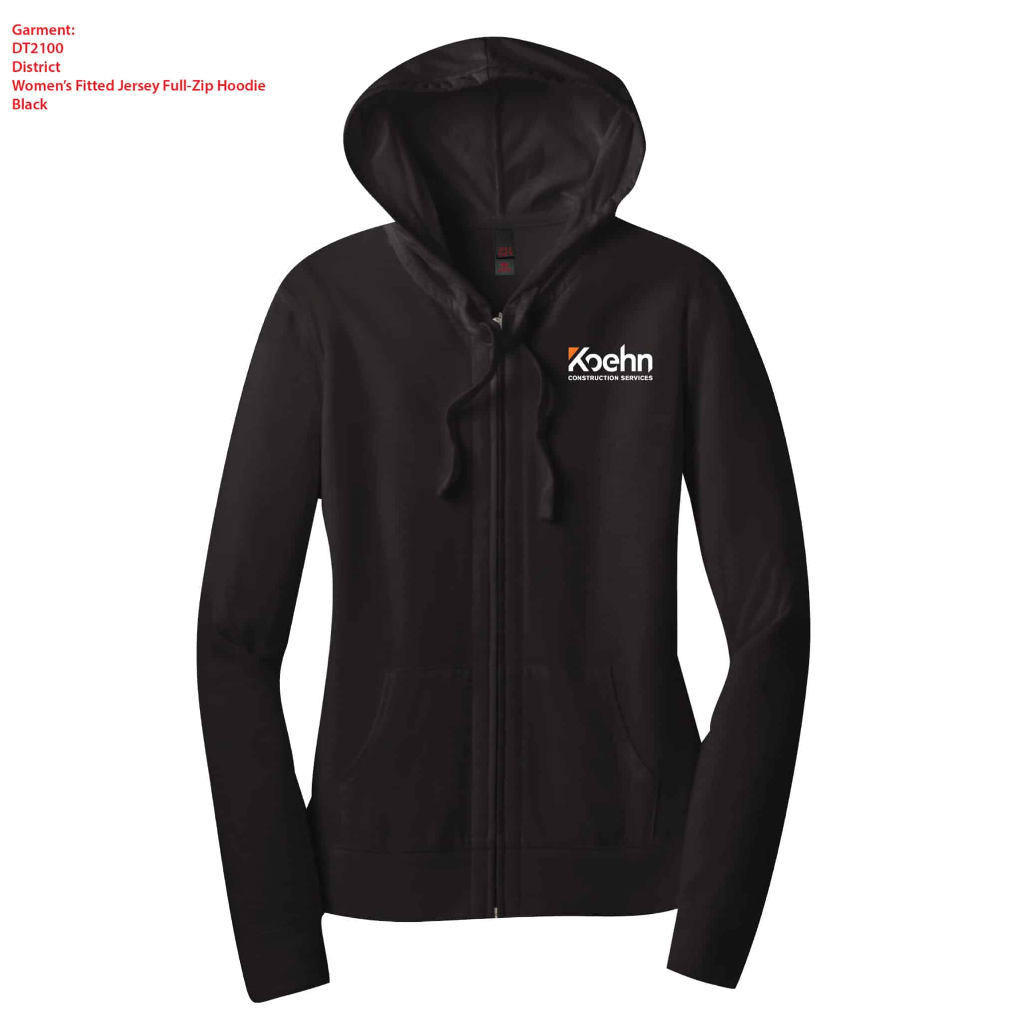 District Jersey Full-Zip Hoodie