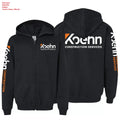Gildan Youth Heavy Blend Full Zip Hooded Sweatshirt