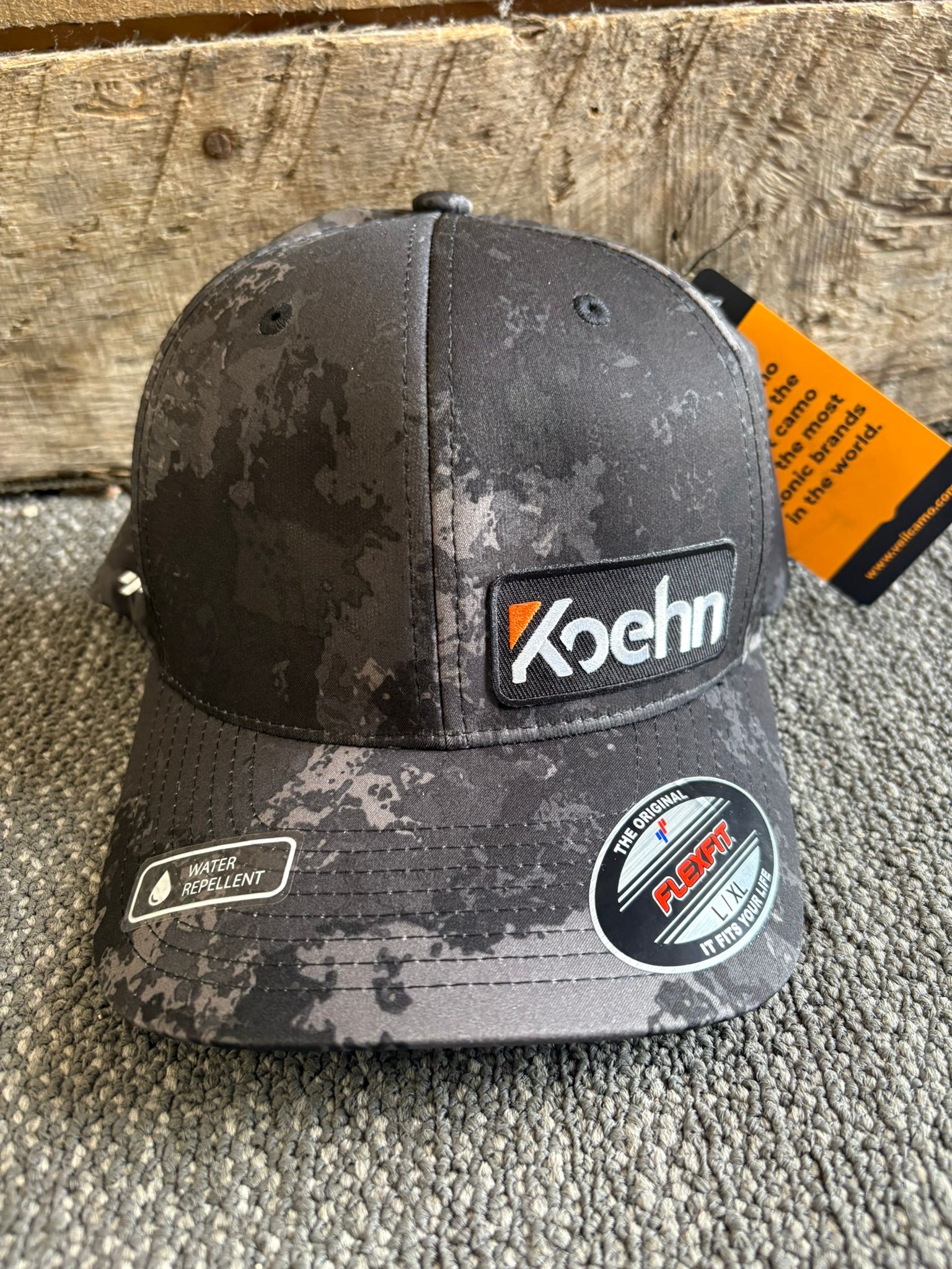 Flex Fit Cotton Blend Cap - Poseidon Black