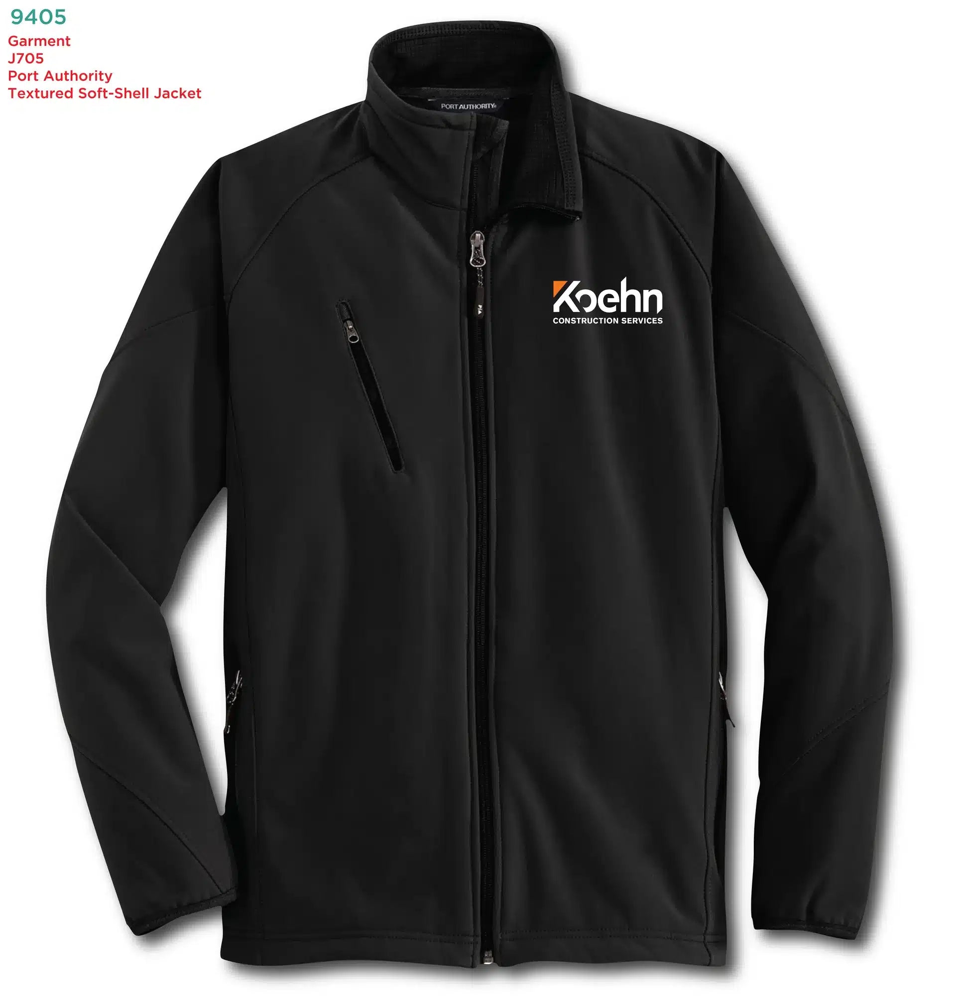 Port Authority Textured Soft Shell Jacket
