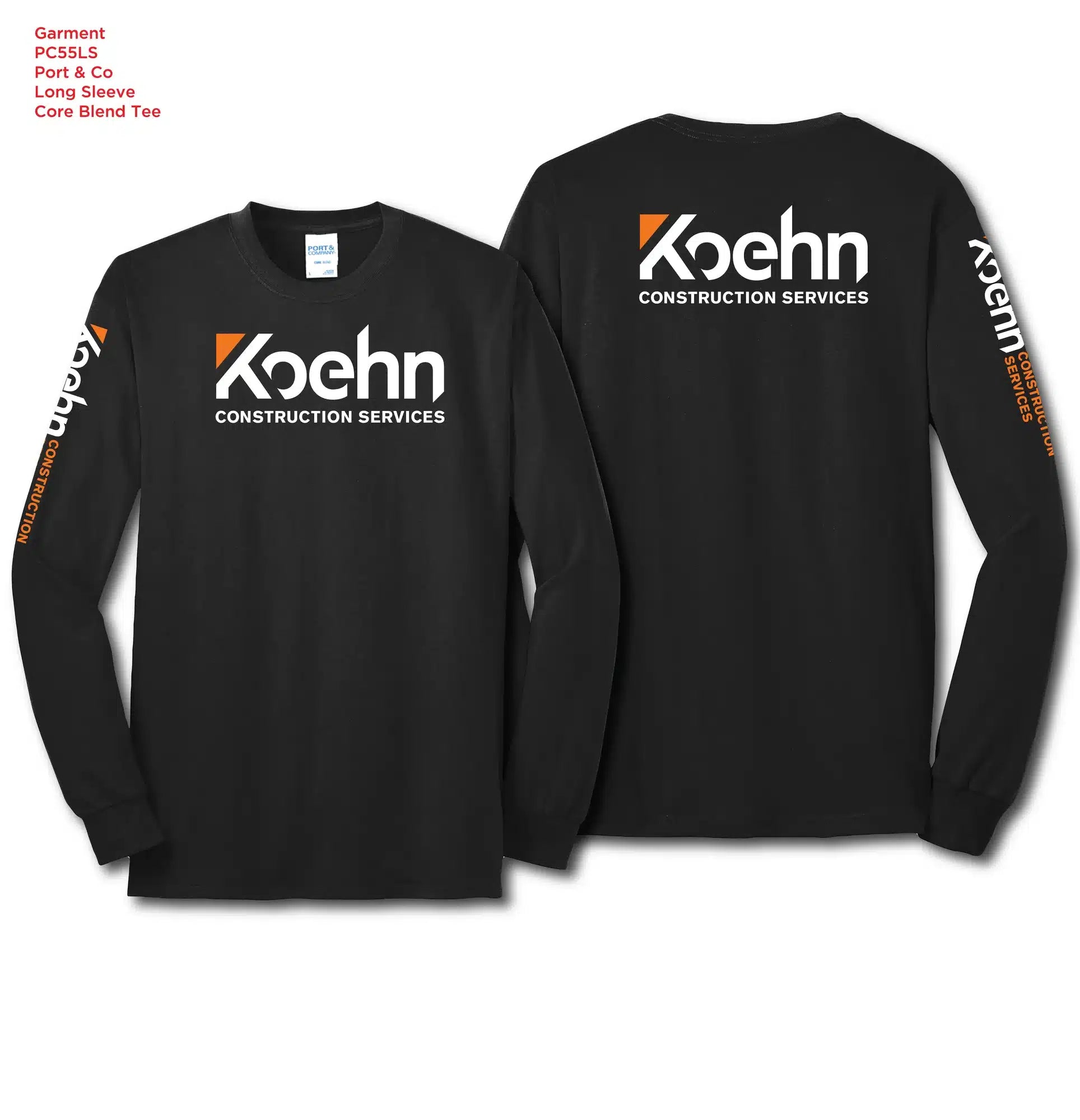 Port & Co Long Sleeve Tee
