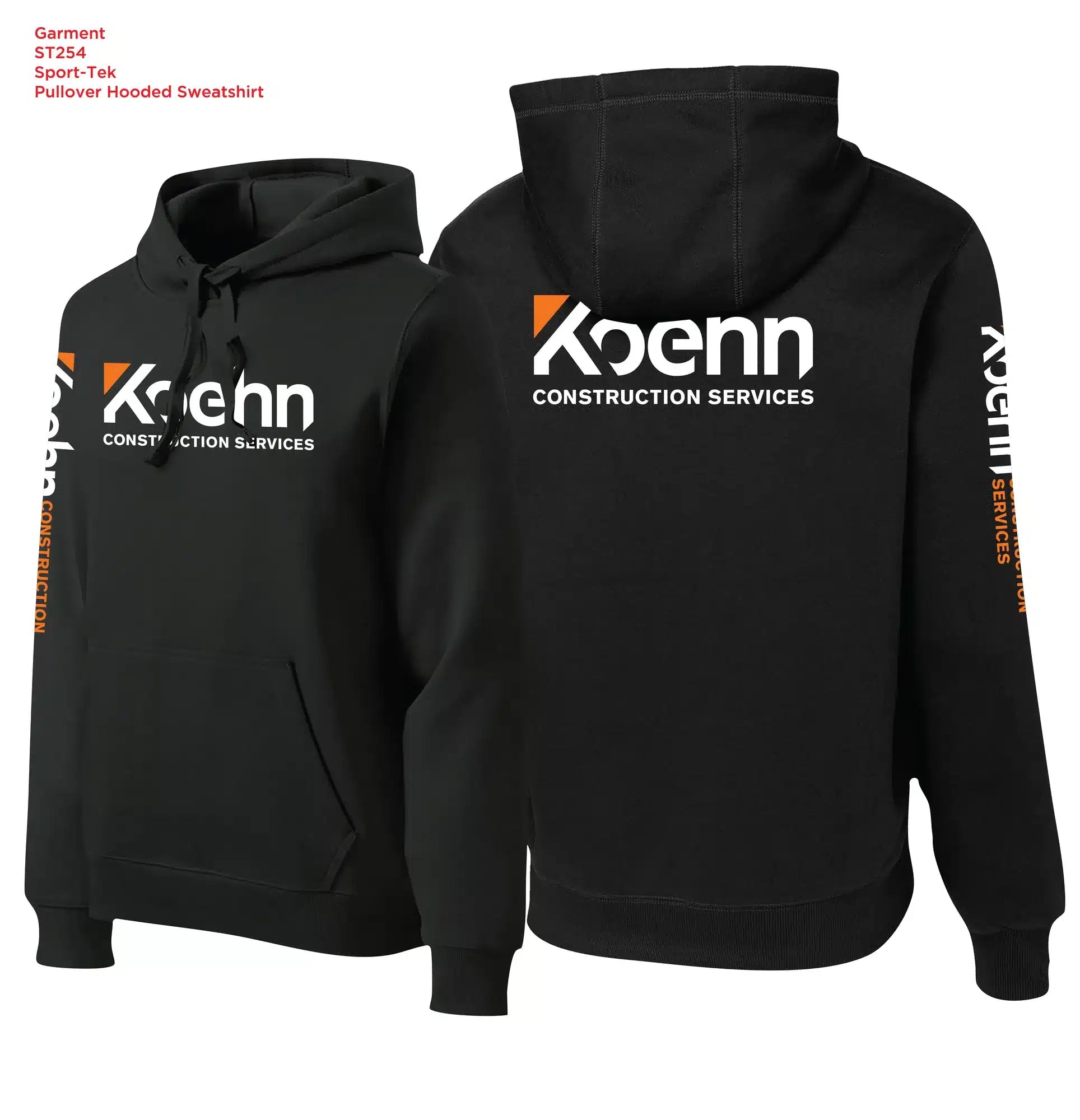 Sport Tek Pullover Hooded Sweatshirt