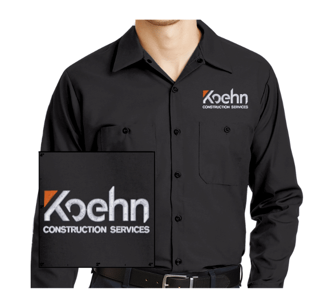 Red Kap Industrial Long Sleeve Work Shirt