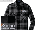 Port AuthorityÂ® Mens Plaid Flannel Shirt