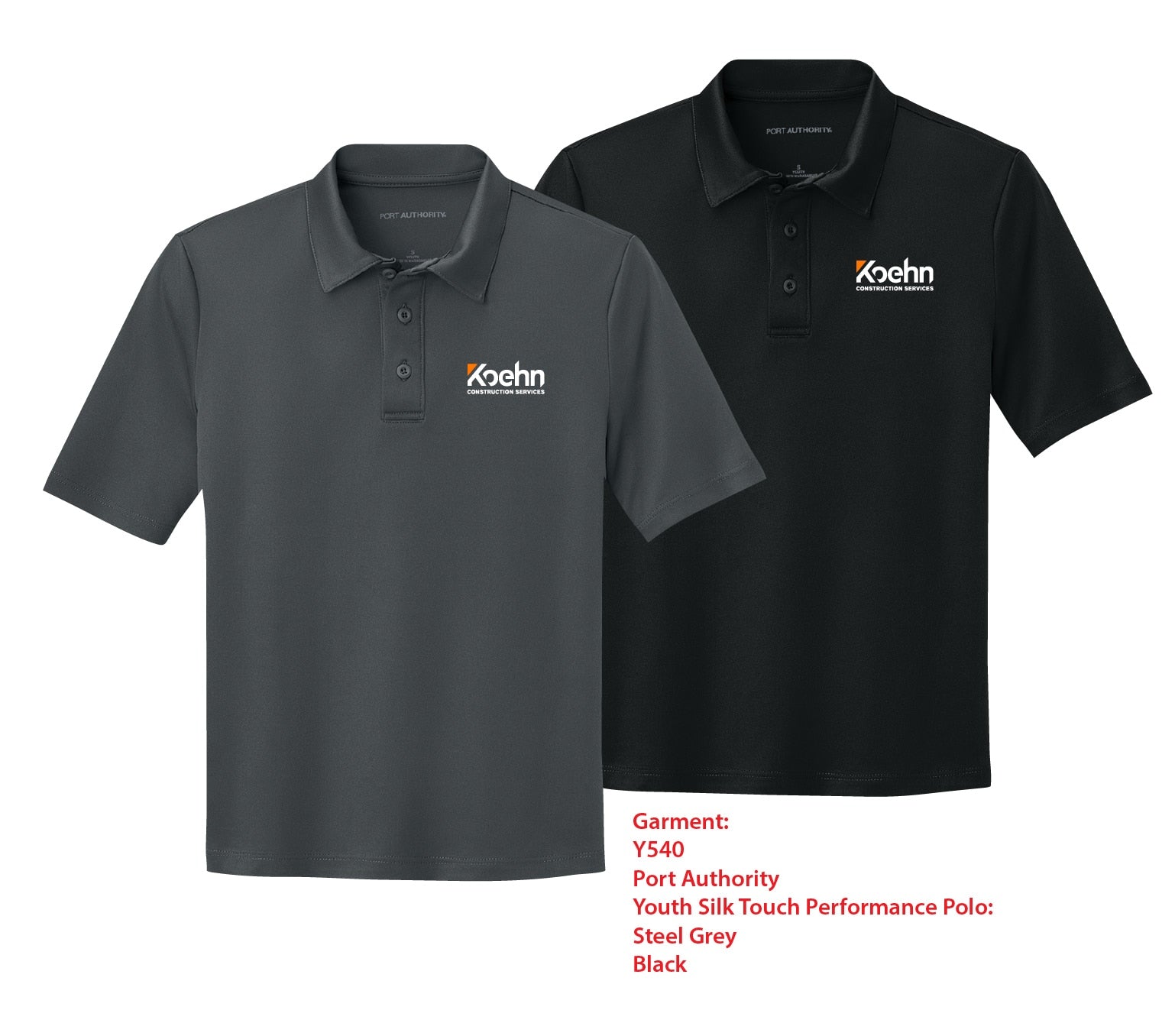 Port Authority - Youth Silk Touch Performance Polo