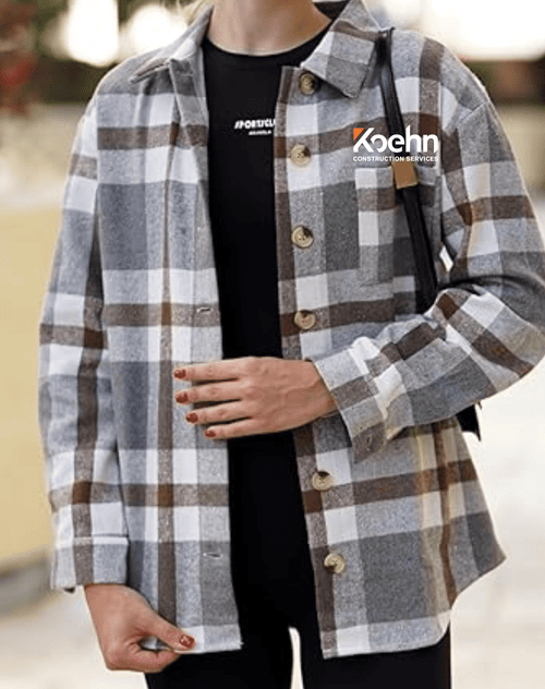 Button Down Flannel - Grey